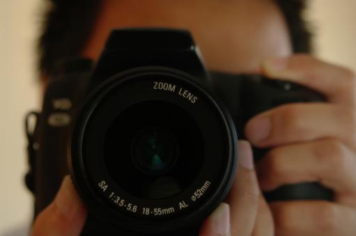 Free Stock Photo of Taking a picture with a camera