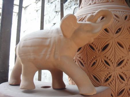 Free Stock Photo of Elephant statue