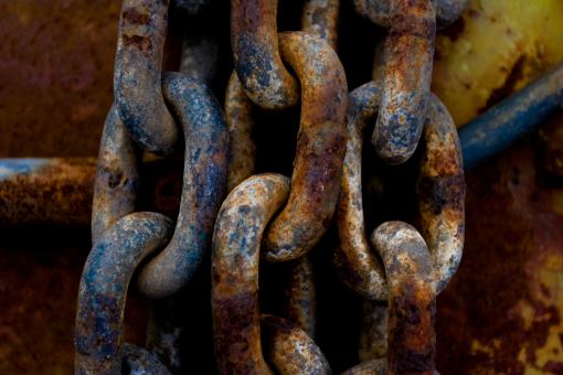 Free Stock Photo of Rusty Chains