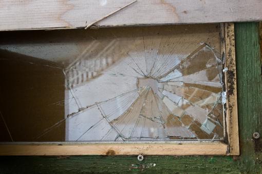 Free Stock Photo of Shattered Glass