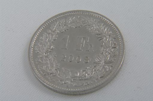 Free Stock Photo of Coins CHF switzerland