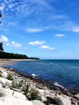 Free Stock Photo of Milwaukee Beachfront