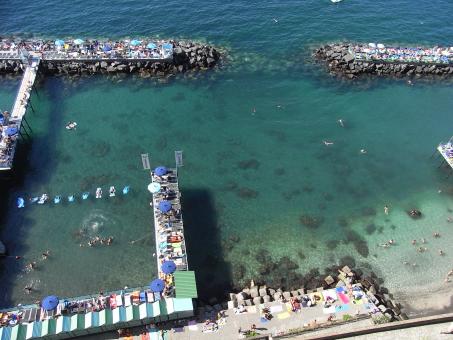 Free Stock Photo of Sorrento Beach
