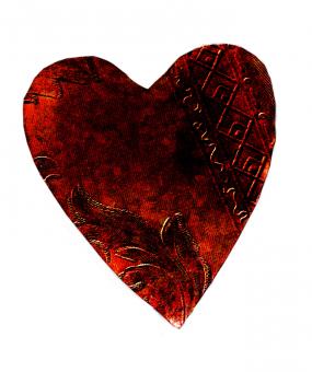 Free Stock Photo of Paper heart