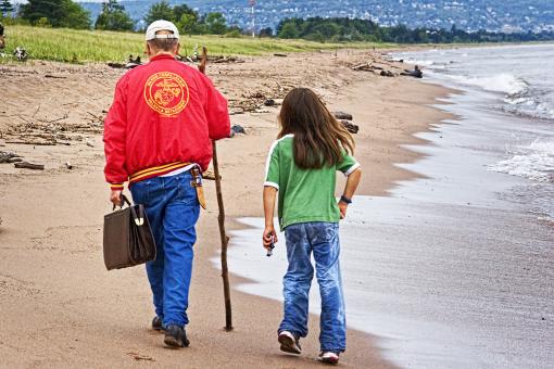 Free Stock Photo of Lakeside Walk