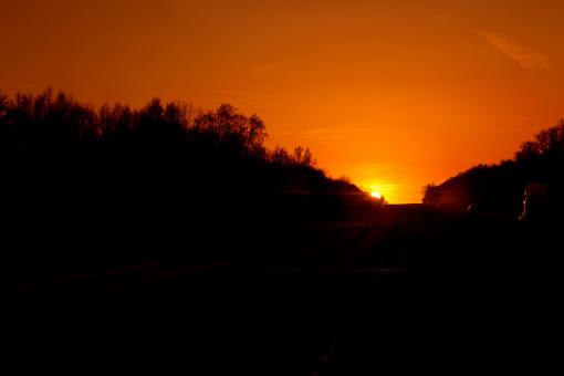 Free Stock Photo of sunset