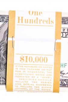 Free Stock Photo of 100 Dollar Bundle