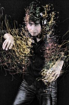 Free Stock Photo of grunge photo of man