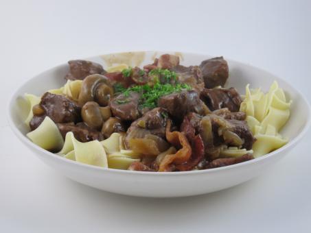 Free Stock Photo of Beef Bourguignon