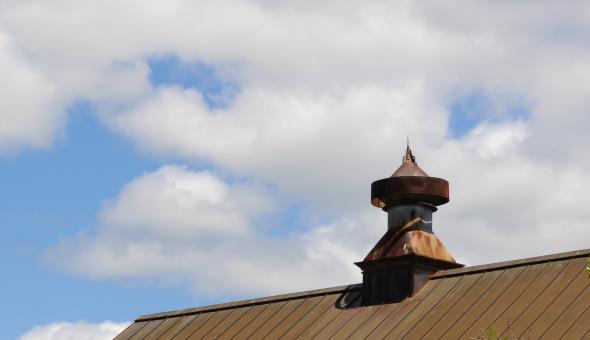 Free Stock Photo of Copper roof