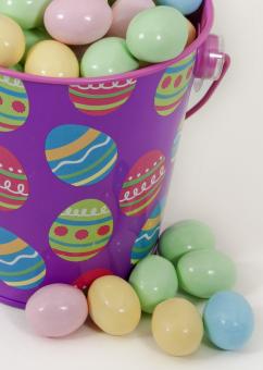 Free Stock Photo of Bucket of Eggs