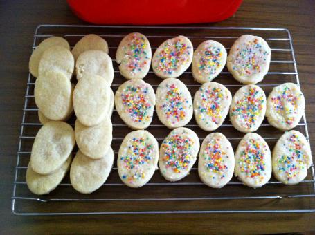 Free Stock Photo of Shortbread biscuits baked