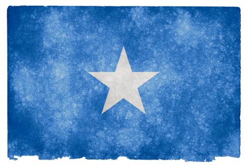 Free Stock Photo of Somalia Grunge Flag