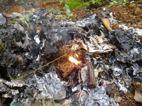Free Stock Photo of Waste Buring