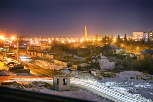 Free Stock Photo of Night city