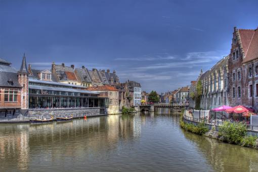 Free Stock Photo of Brugge Canals