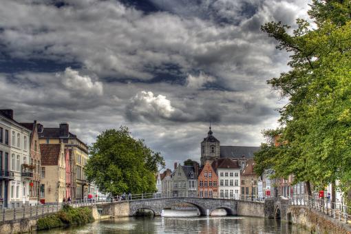 Free Stock Photo of Brugge Landscape