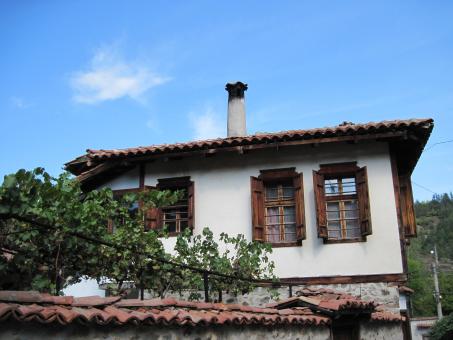 Free Stock Photo of Traditional Bulgarian house