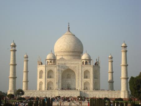 Free Stock Photo of the taj