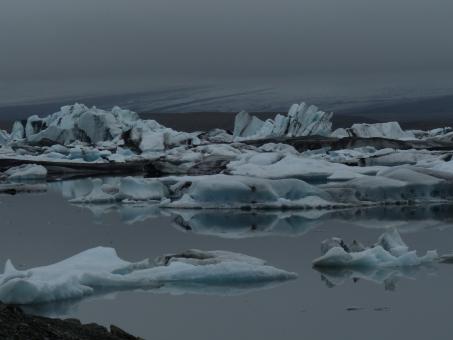Free Stock Photo of Glacier lake
