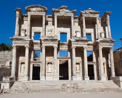 Free Stock Photo of Library of Celsus