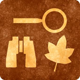 Free Stock Photo of Sepia Grunge Sign - Nature Study Area