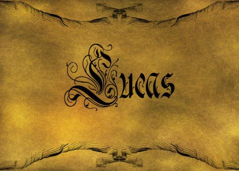 Free Stock Photo of Old World Calligraphy