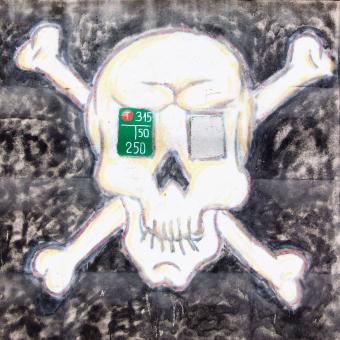 Free Stock Photo of Skull and bones
