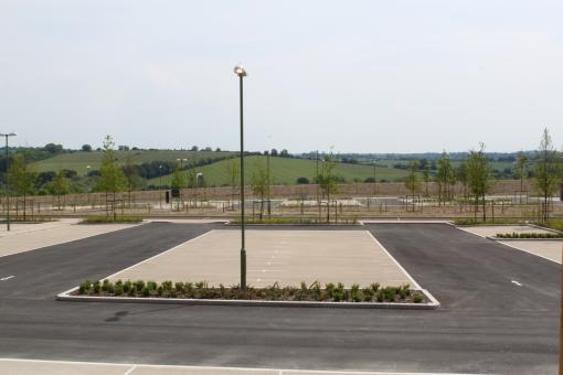 Free Stock Photo of Empty parking lot
