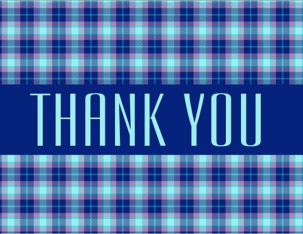 Free Stock Photo of Thank you card