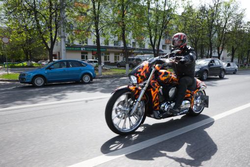 Free Stock Photo of Biker