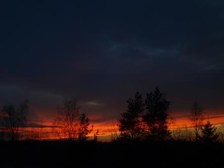 Free Stock Photo of Sunset