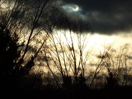 Free Stock Photo of Dark sun