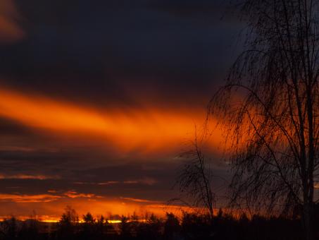 Free Stock Photo of Sunset