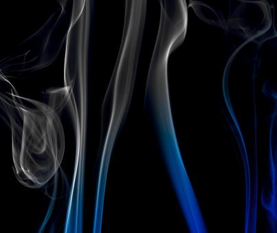 Free Stock Photo of Smoke on black