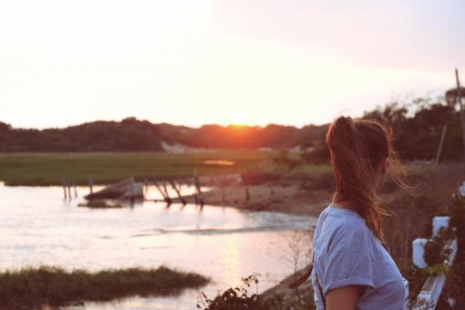 Free Stock Photo of Sunset