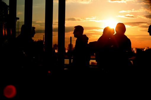 Free Stock Photo of Sunset