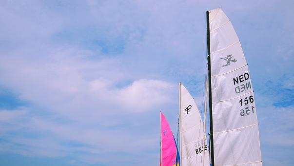 Free Stock Photo of Sailing Boats