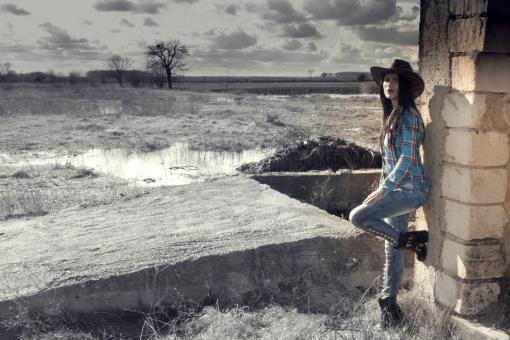 Free Stock Photo of Cowgirl