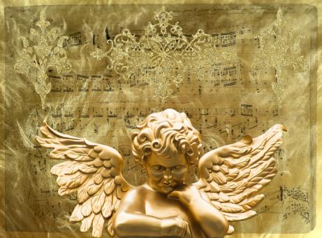 Free Stock Photo of Angel Sculpture