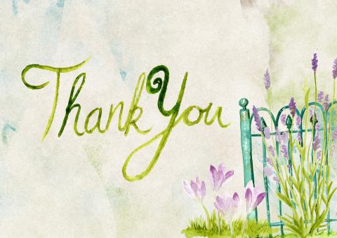 Free Stock Photo of Thank you
