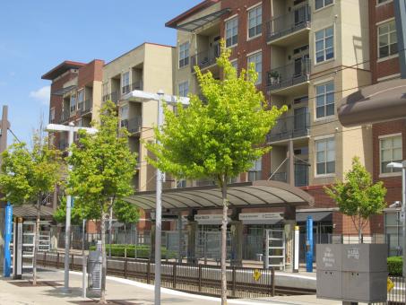 Free Stock Photo of Downtown Stop