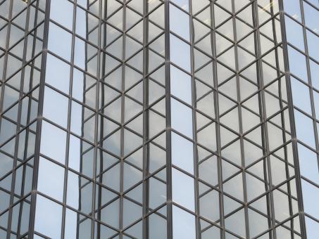 Free Stock Photo of Glassy Building