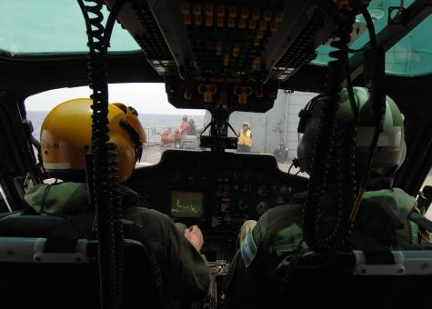 Free Stock Photo of Helicopter Pilots