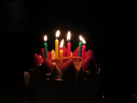 Free Stock Photo of Birthday Candles