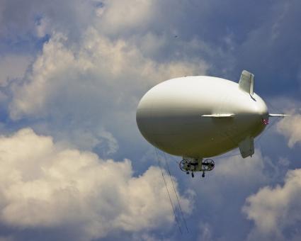 Free Stock Photo of Round Blimp