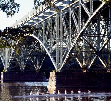 Free Stock Photo of Metallic Bridge