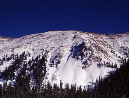 Free Stock Photo of Frozen Mountain