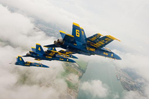 Free Stock Photo of Navy Blue Angels