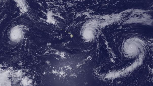 Free Stock Photo of Hurricane Formations